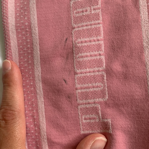 PUMA pink leggings size L - Picture 3 of 4